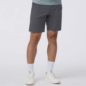 VUORI Aim Golf Short Performance Chino Sportswear Charcoal Grey 36 Athleisure